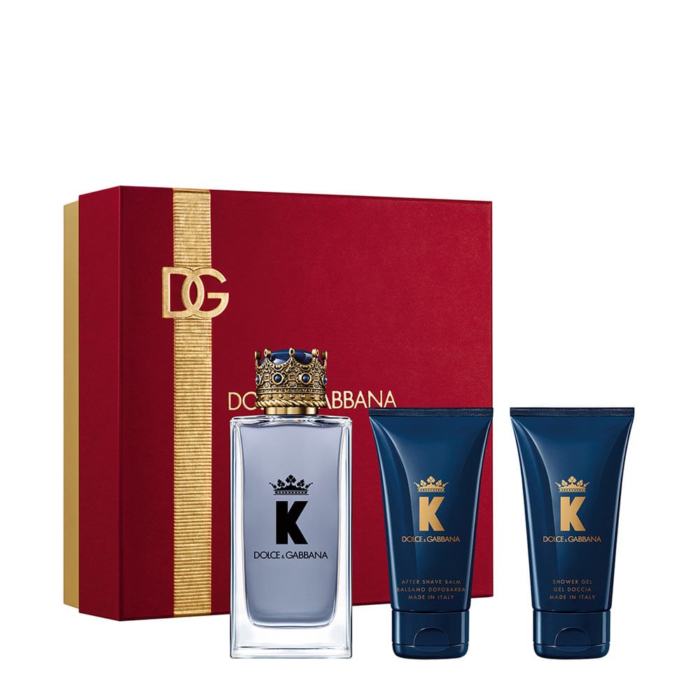 Dolce & Gabbana K P/H 3Pc Set (100ml EDP + 50ml S/Gel + 50ml A/S BALM)