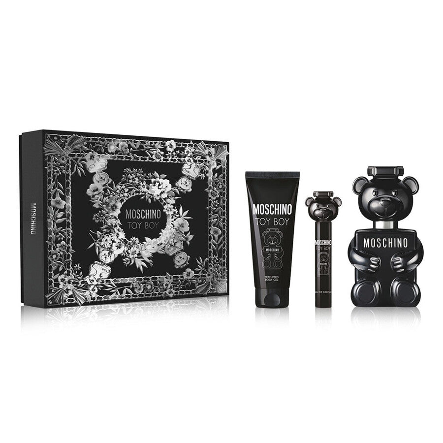 Moschino Toy Boy 3Pc Set (100ml EDP +Travel Spray 10ml +B/gel 100 ml) SS24