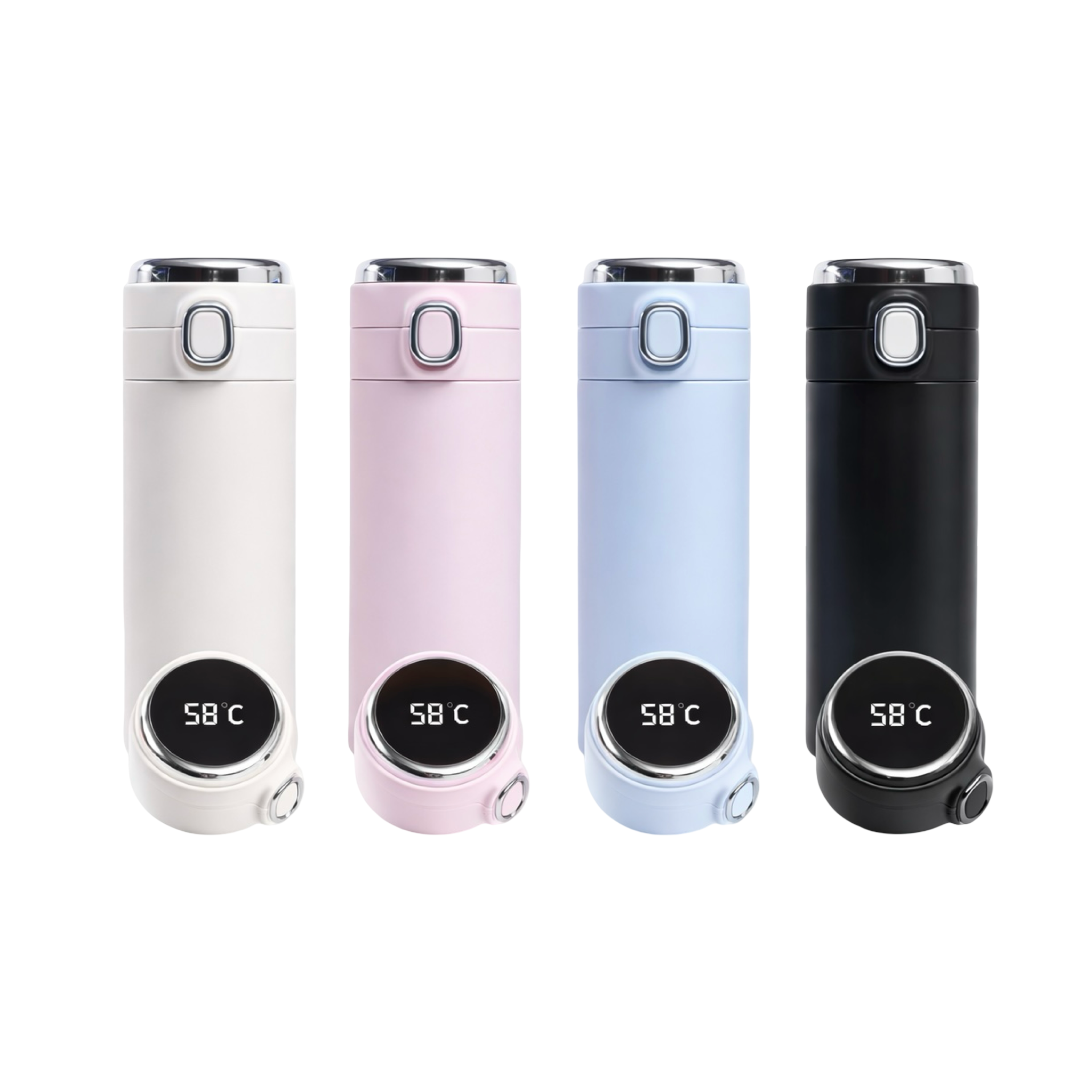 Termos Smart me Ekran LED – Shishe Termike me Temperaturë Dixhitale