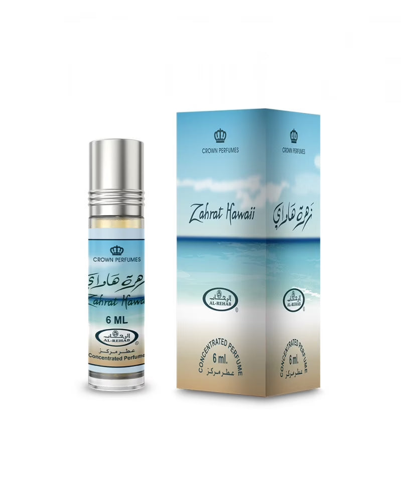 Parfume Zahrat Hawaii 6 ML (set 6 Cope)
