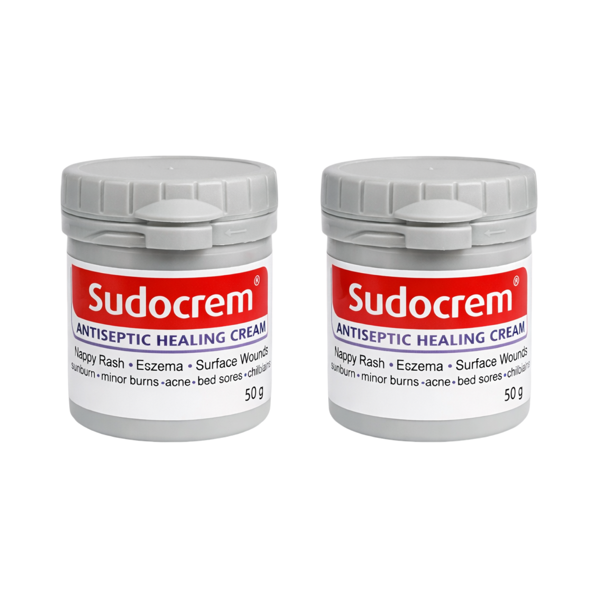 Sudocrem Antiseptic Healing Cream 50gr (2 Copë)