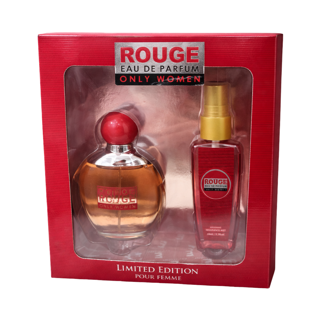 Rouge Eau de Parfum Gift Set – Perfume + Fragrance Mist (Only Women)