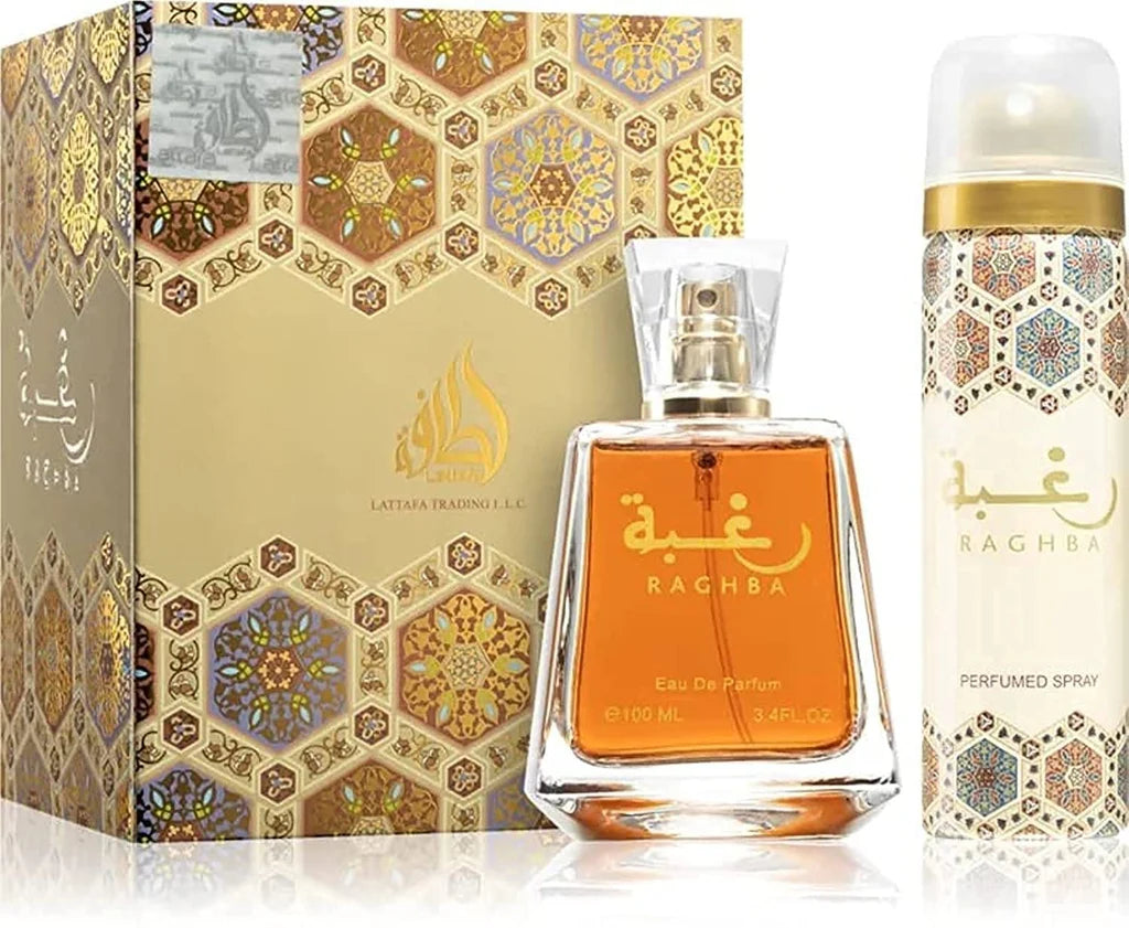Spray Raghba With 100ml + 50 ML Deo