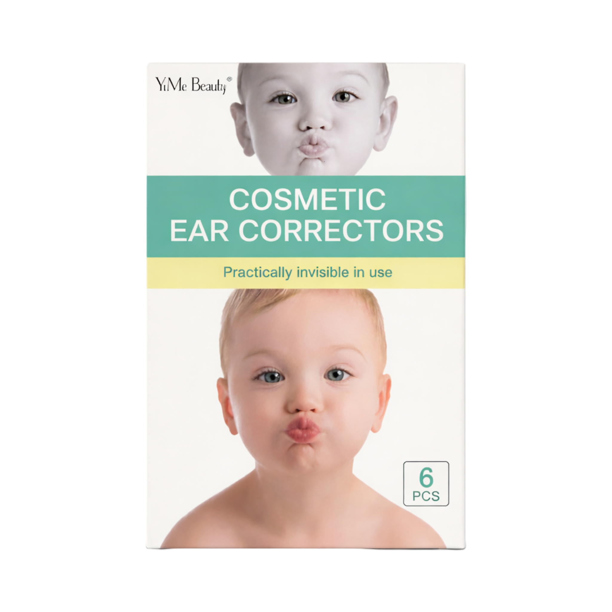 YuMe Beauty Cosmetic Ear Correctors për Fëmijë – 6 Copë (Invisible Ear Tape)