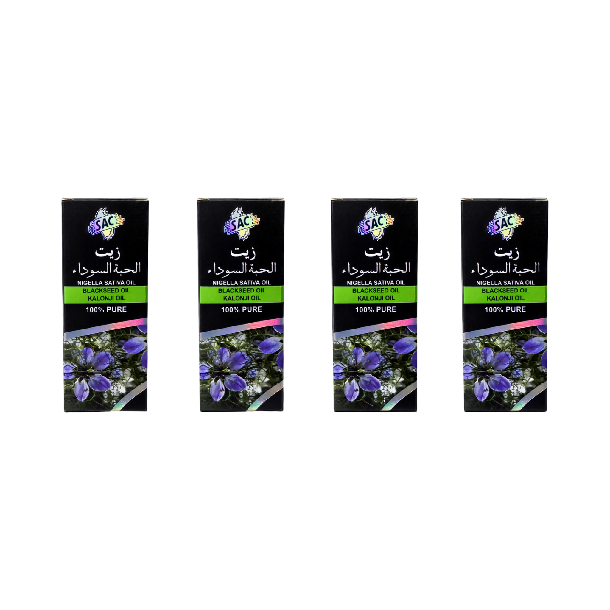 SAC Black Seed Oil – Vaj i Fares së Zezë (Nigella Sativa) 100% Pure
(4 Copë 60ml)