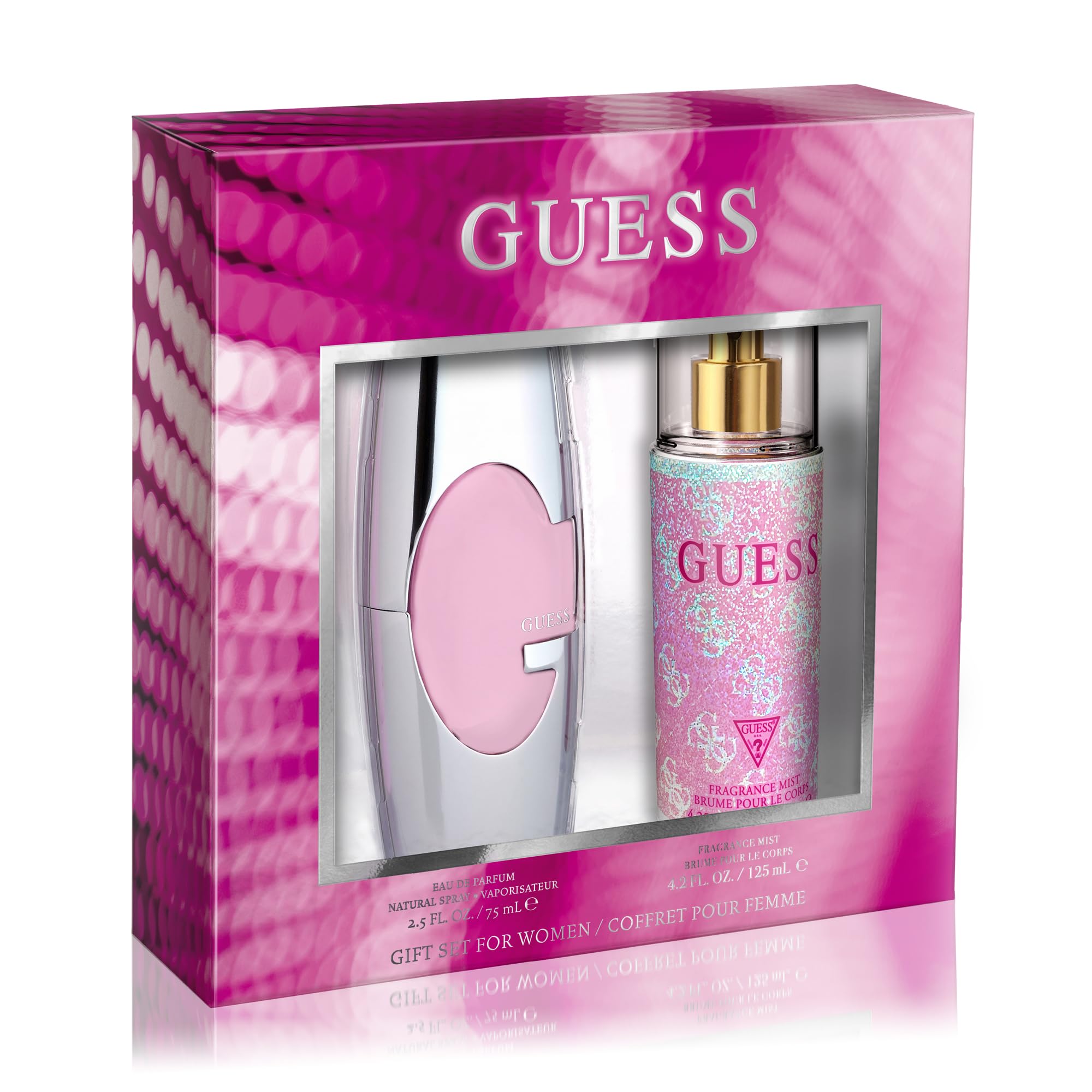 Guess Pink W 2Pcs (EDP 75ml+125ml Body Mist) Set