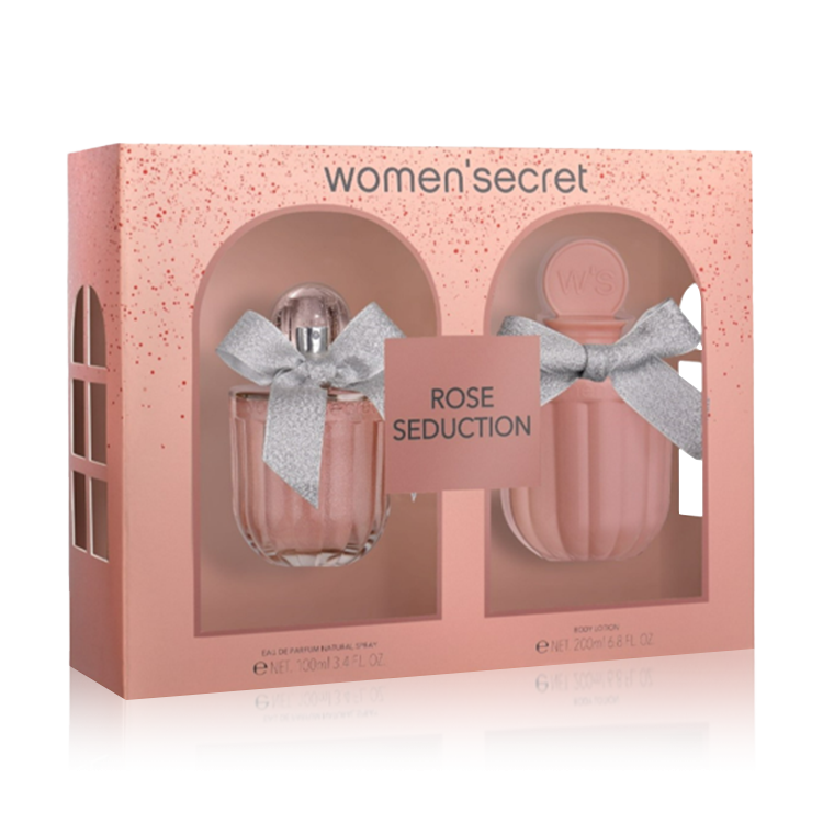 Women Secret Rose Seduction 2pcs (EDP 100ml+B/L 200ml) Set