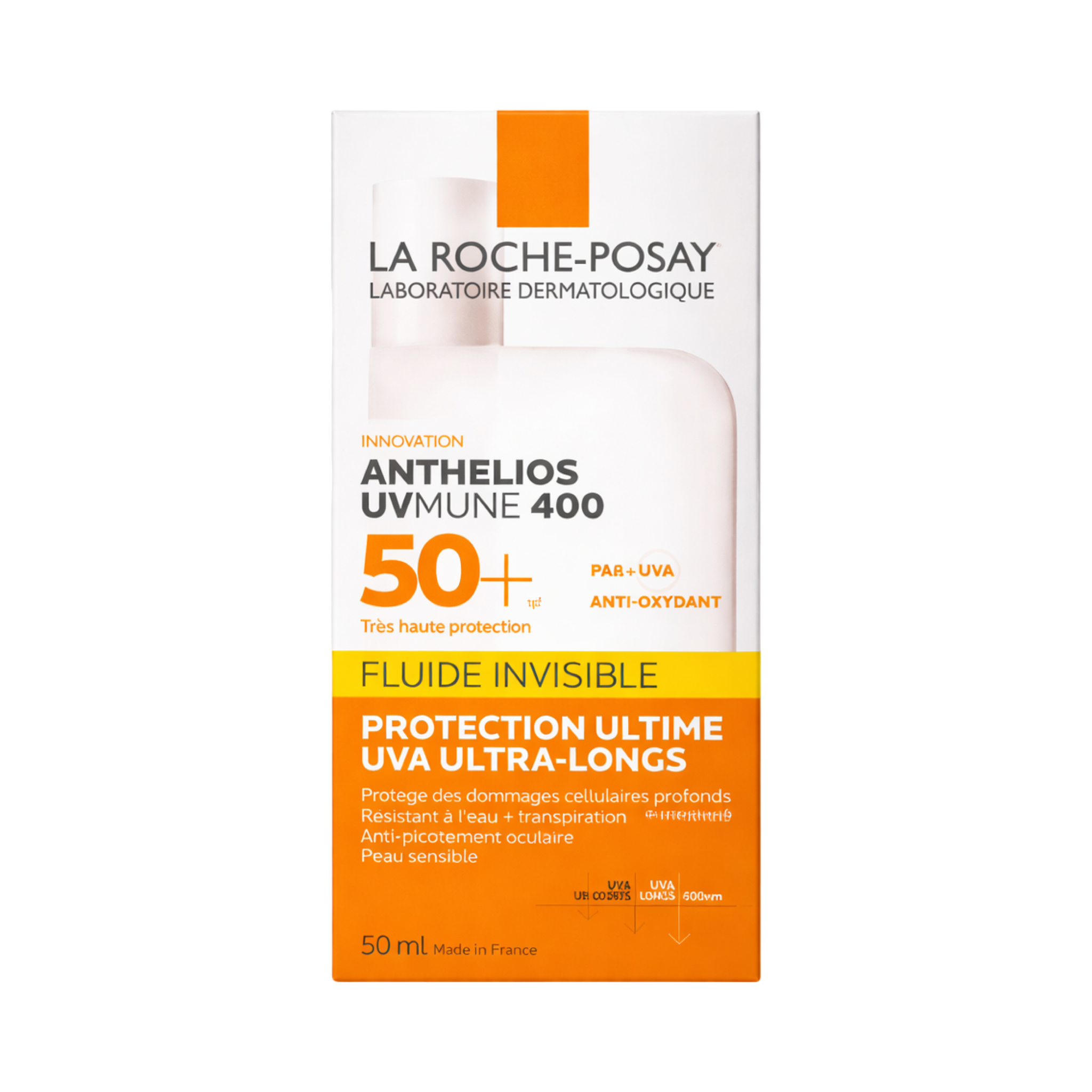 La Roche-Posay Anthelios UVMune 400 SPF50+ Fluide Invisible 50ml
