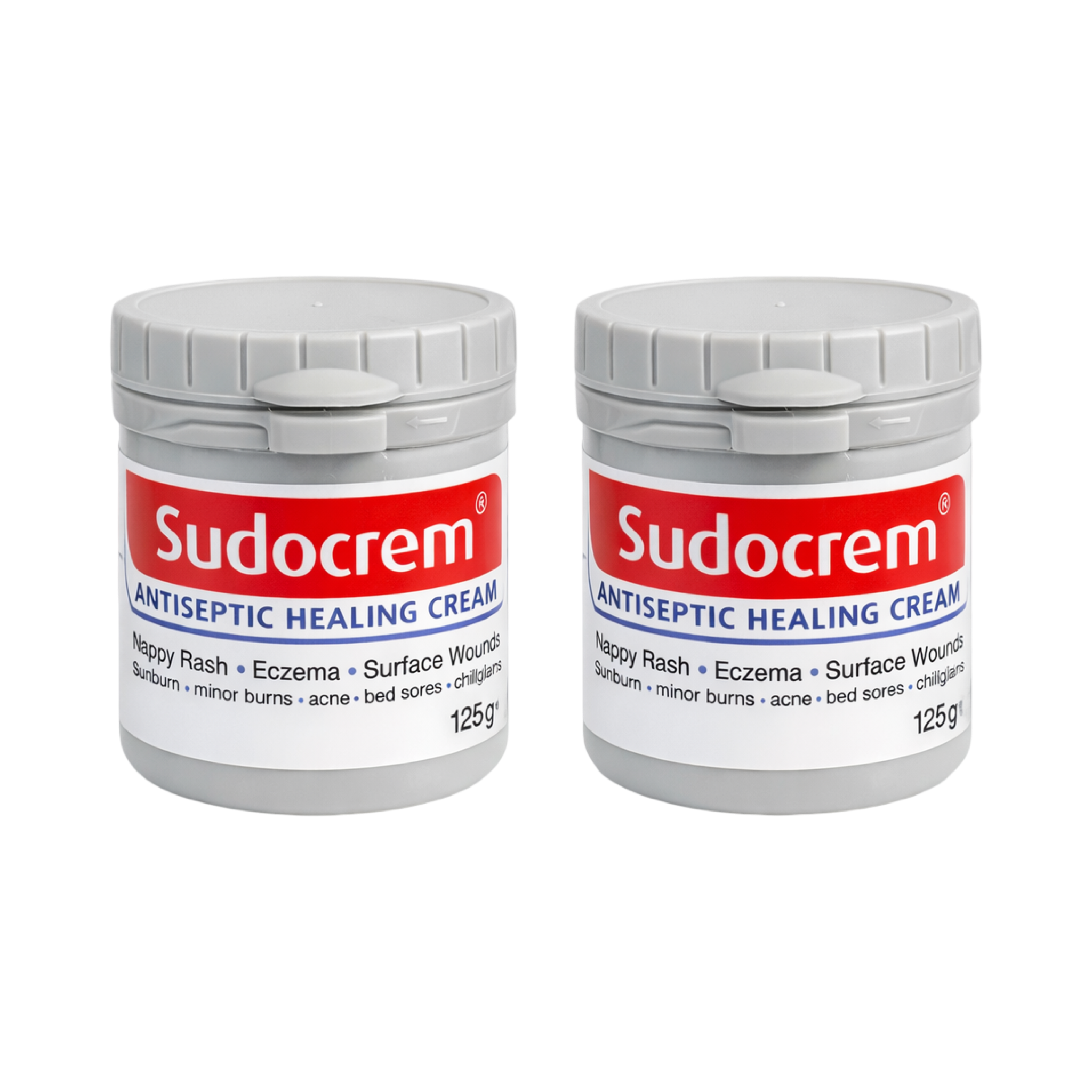 Sudocrem Antiseptic Healing Cream 125gr (2 Copë)