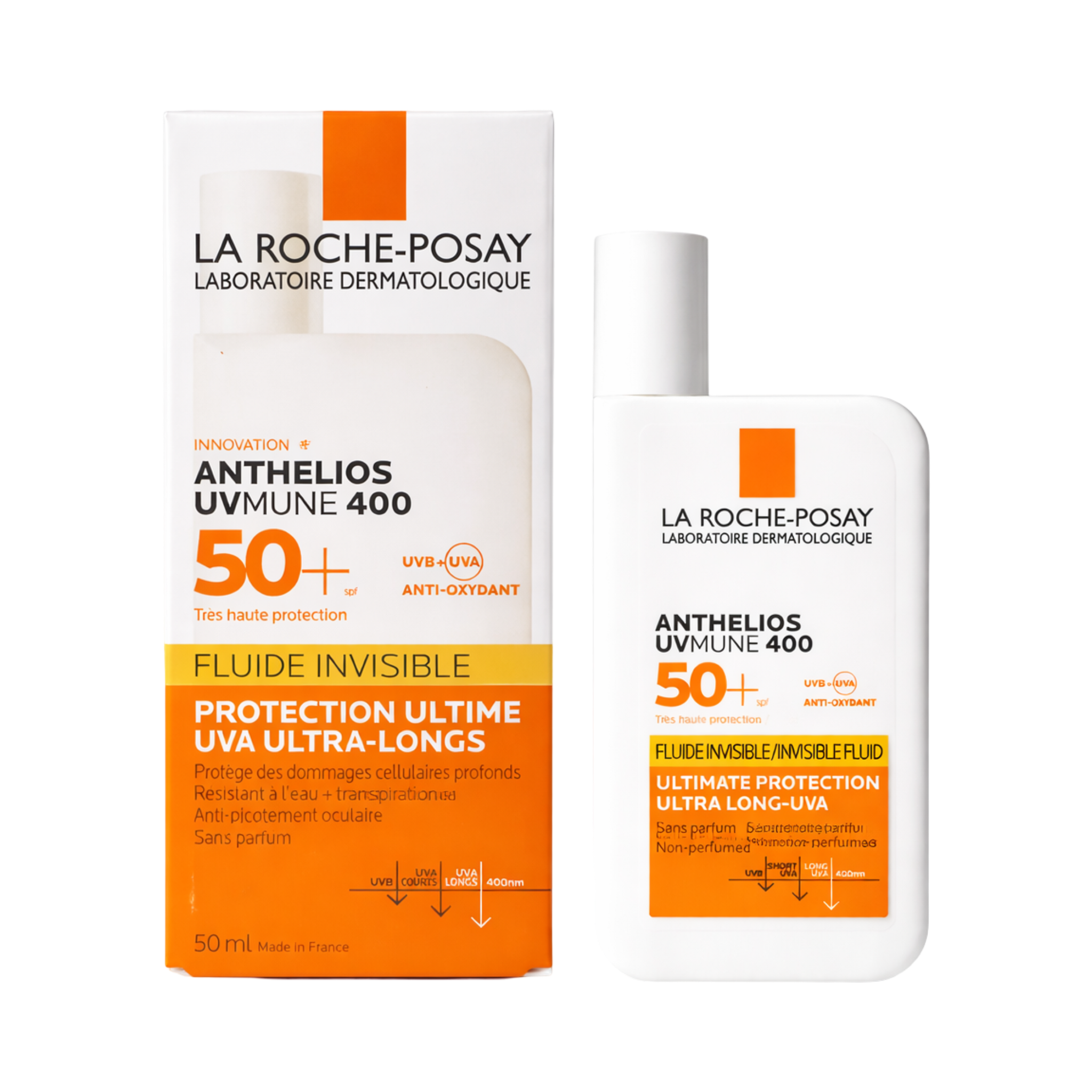 La Roche-Posay Anthelios UVMune 400 SPF50+ Fluide Invisible 50ml