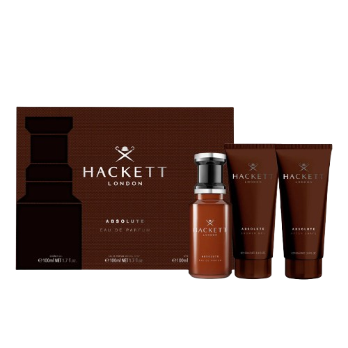 Hackett Absolute 3Pcs (EDP 100ml+S/Gel 100ml+A/Shave 100ml) G/Set