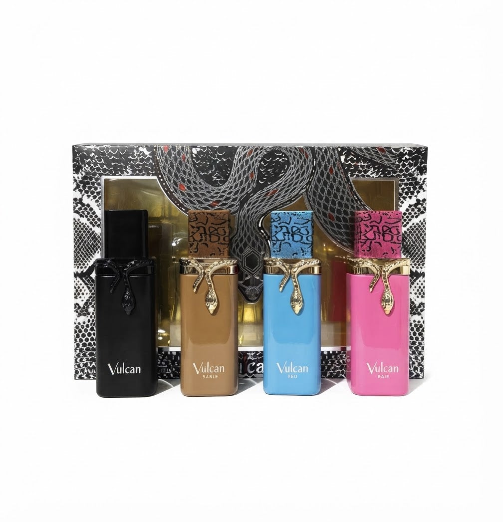 Set Parfumesh Vulcan Collection -    Eau de Parfum (4 Shishe) Total 120ml