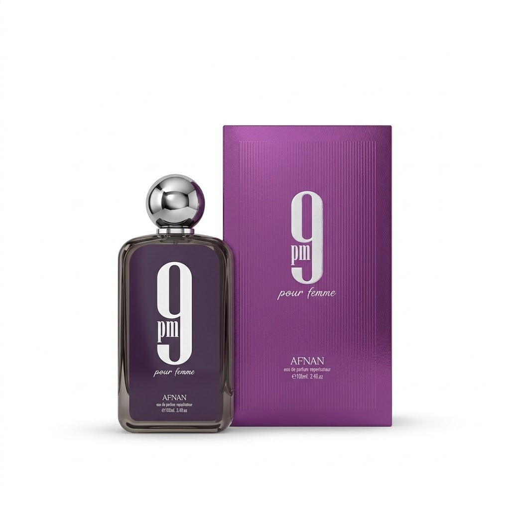 Afnan 9 PM Pour Femme – Eau De Parfum (100ml)