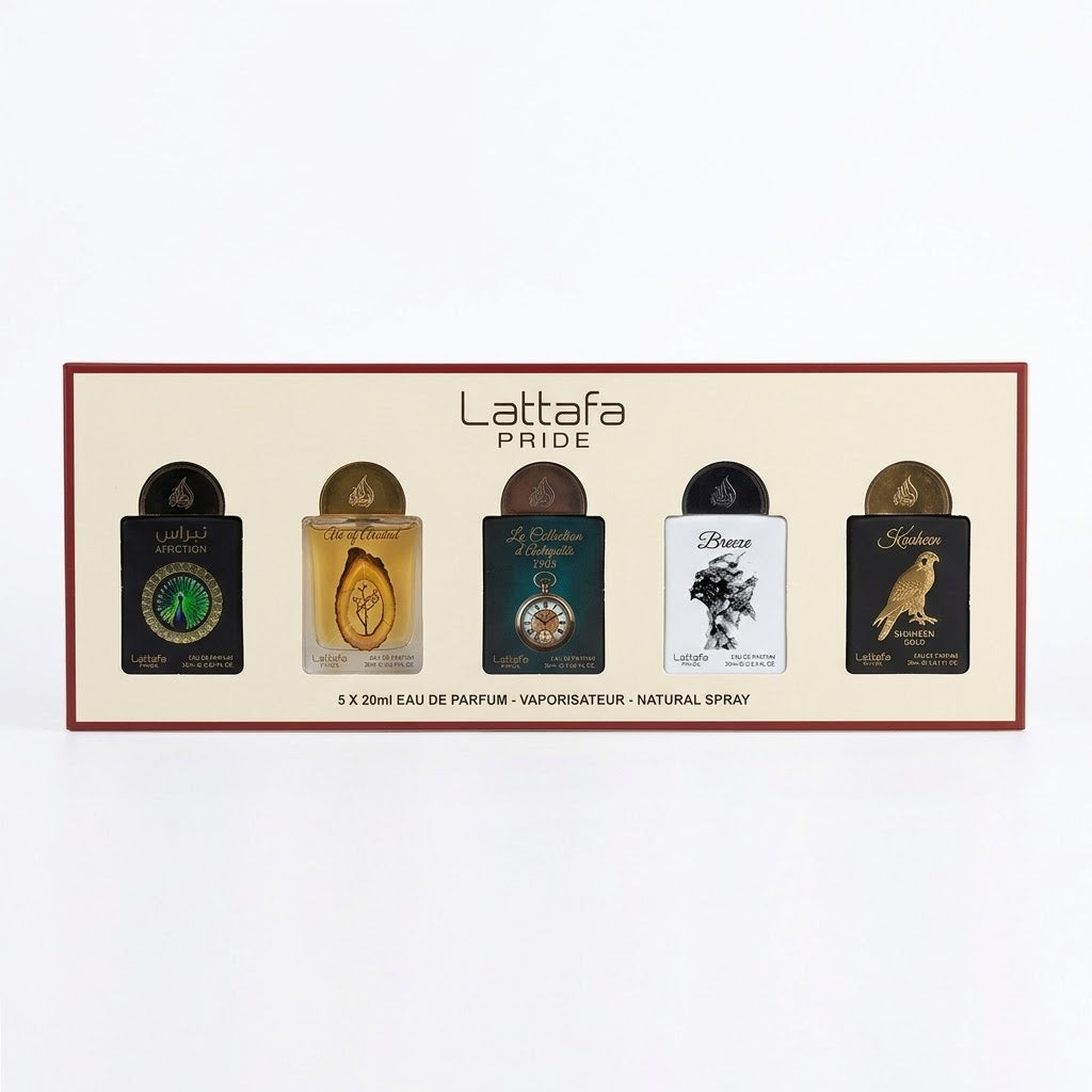 Lattafa Pride Collection Vol. 3 – Set Dhuratë Mini (5 x 20ml)