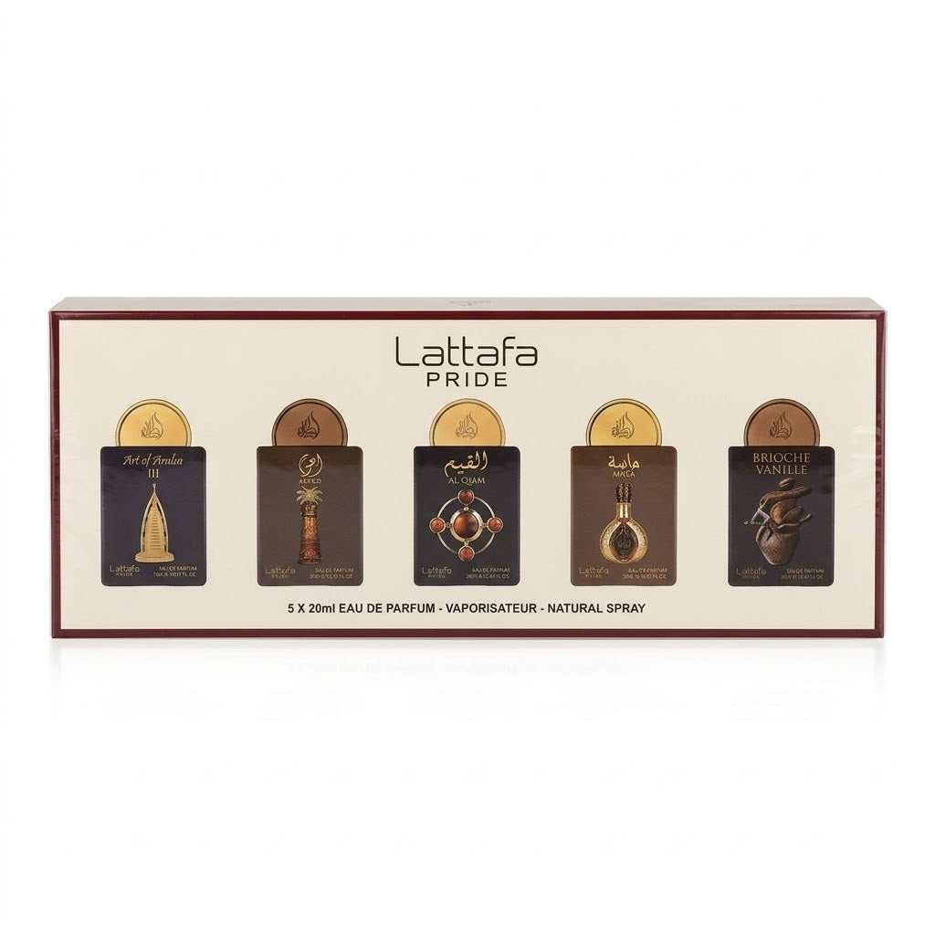 Lattafa Pride Collection Vol. 4 – Set Dhuratë Mini (5 x 20ml)