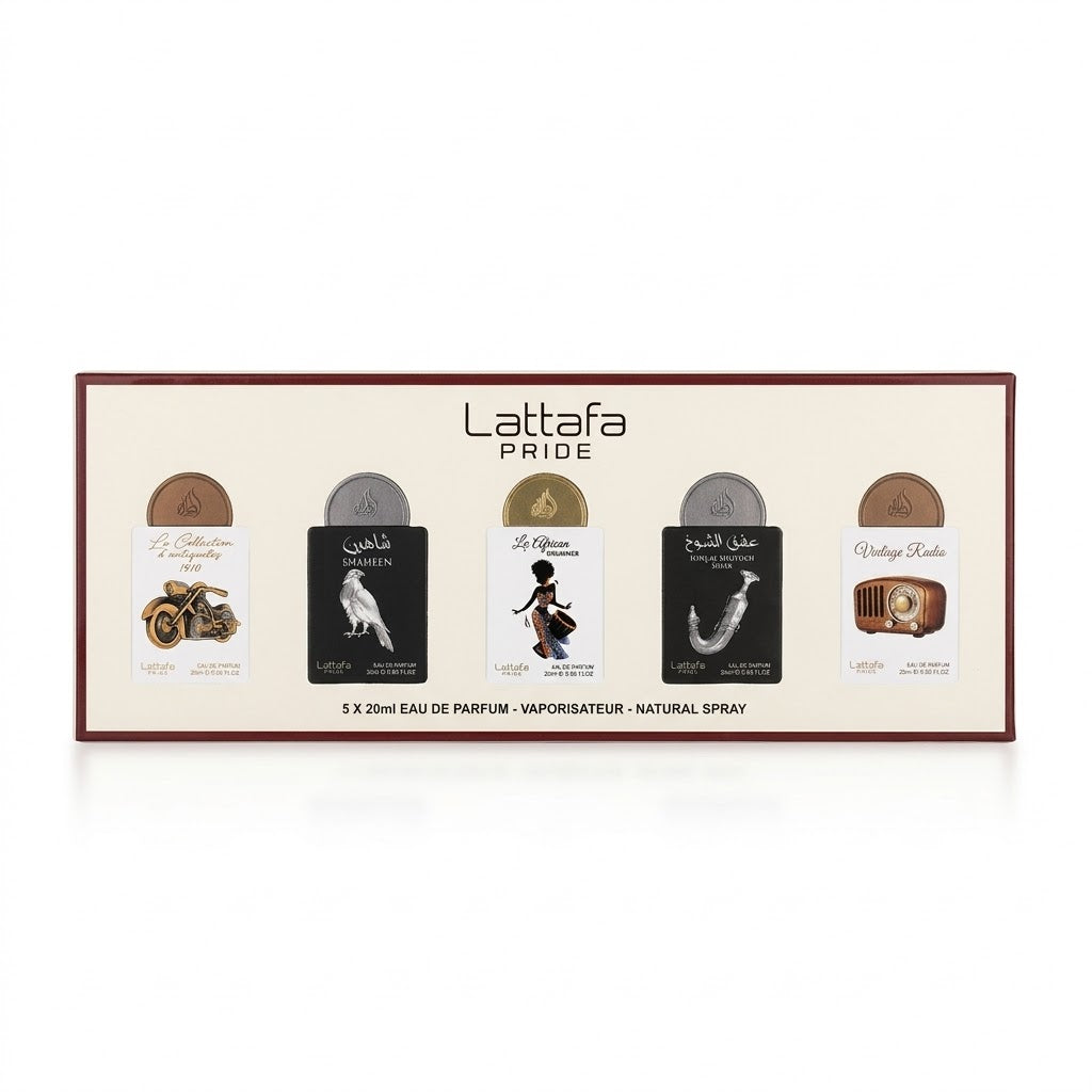 Lattafa Pride Collection Vol. 5 – Set Dhuratë Mini (5 x 20ml)