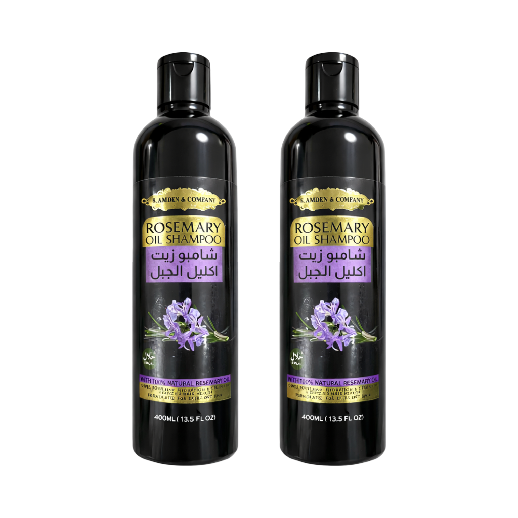 A. AMDEN & COMPANY Rosemary Oil Shampoo – Me Vaj Rozmarine 400ml (2 Copë)