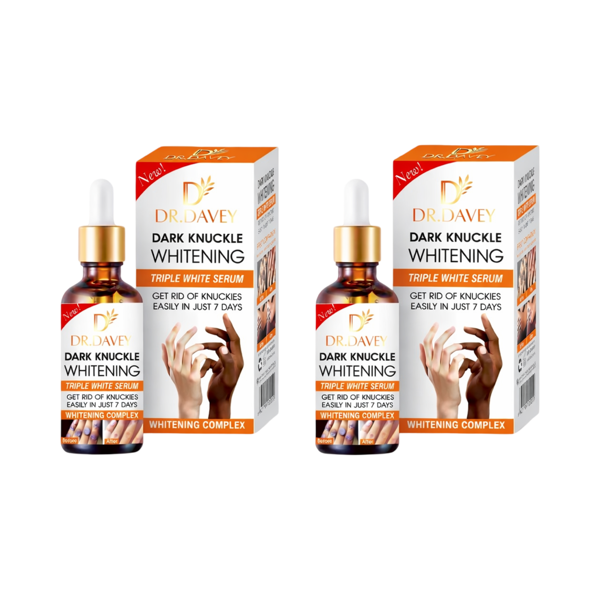 Dr. Davey Dark Knuckle Whitening Triple White Serum 100ml