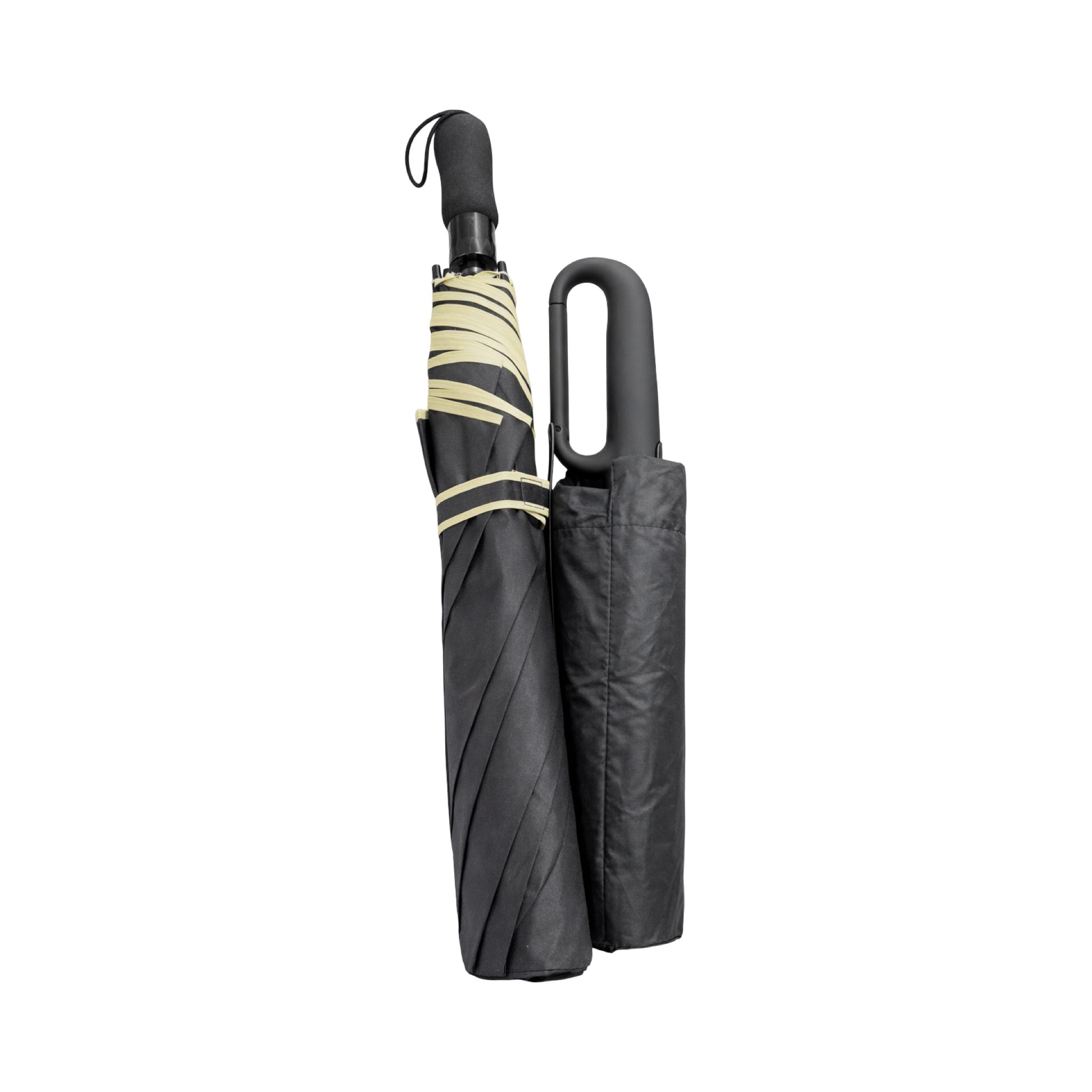 Umbrella Set 2 Copë – Automatic & Classic Anti-Wind Black Umbrellas