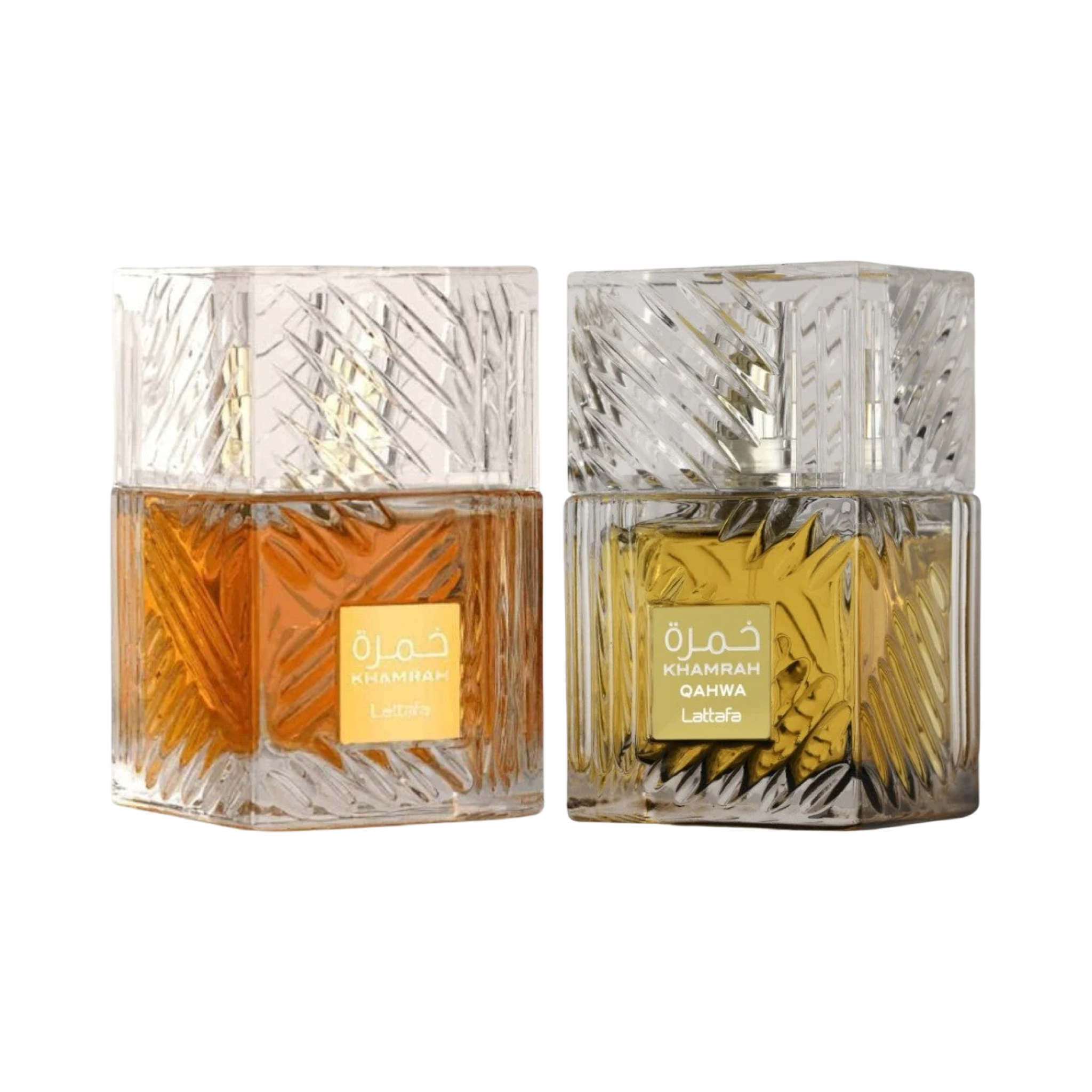 Lattafa Khamrah & Khamrah Qahwa Set – Parfum Luksoz Unisex (100ml + 100ml)
