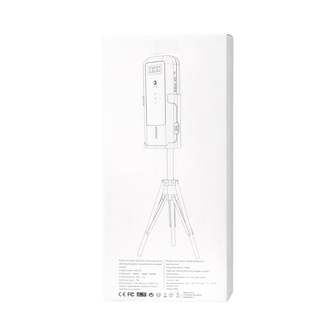 YAD-001 Automatic Hand Sanitizer Dispenser – Smart Sensor, Touchless.