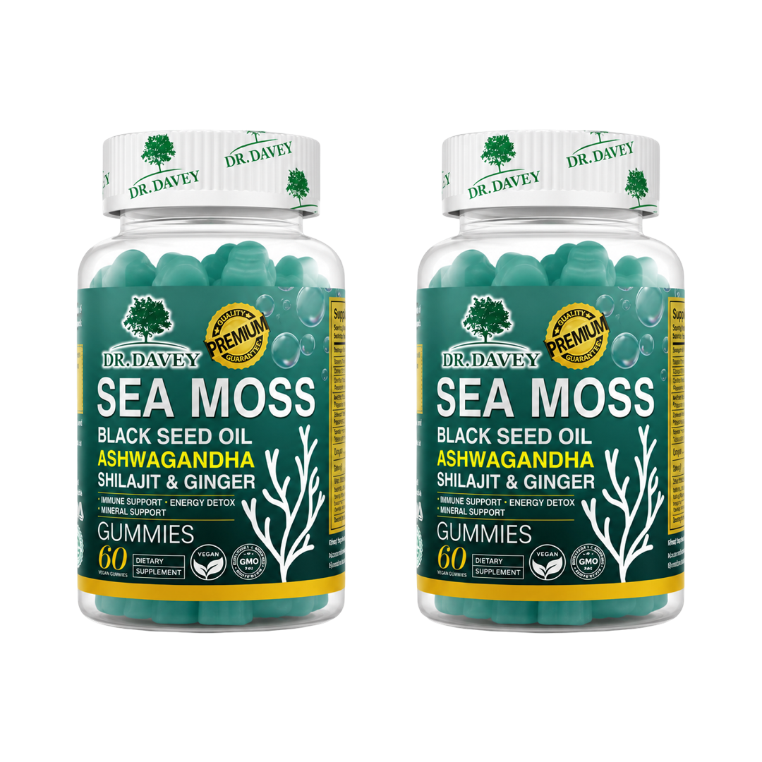 Dr. Davey Sea Moss Gummies – 120 Copë