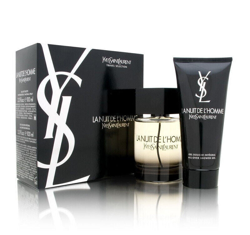Yves Saint Laurent La Nuit L'Homme 2Pc's (EDT 100ml+50ml S/G el)