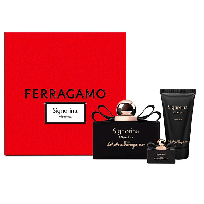 Salvatore Ferragamo Signorina Misteriosa 3pcs (EDP 100 ml+EDP 5ml+B/L 50ml)